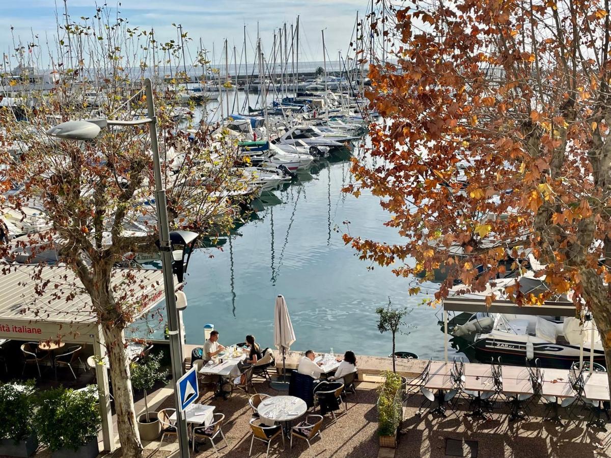 Le Petit Pinson Meerblick Port Golfe-Juan Ngoại thất bức ảnh
