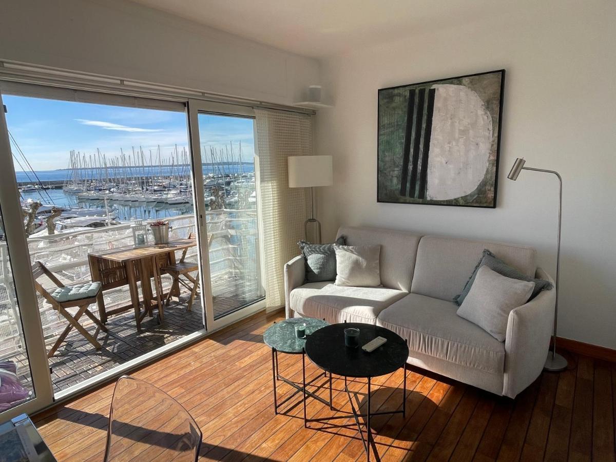 Le Petit Pinson Meerblick Port Golfe-Juan Ngoại thất bức ảnh
