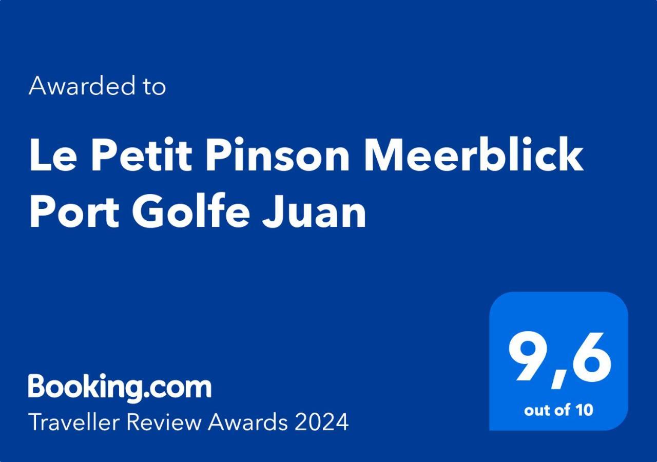 Le Petit Pinson Meerblick Port Golfe-Juan Ngoại thất bức ảnh